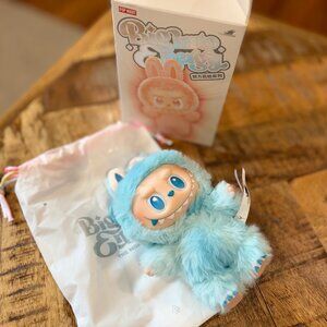 Authentic Labubu Figure - Big into Energy - Blue - With Original Box (New)